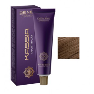 Стійка крем-фарба для волосся DeMira Professional Kassia 7/37 Русявий 90 мл