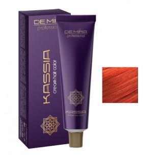Стійка крем-фарба для волосся DeMira Professional Kassia 7/54 Русий червоно-мідний 90 мл