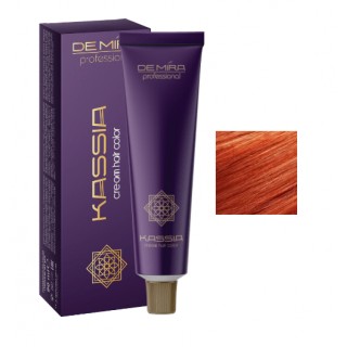Стійка крем-фарба для волосся DeMira Professional Kassia 8/54 Світло-русявий червоно-мідний 90 мл