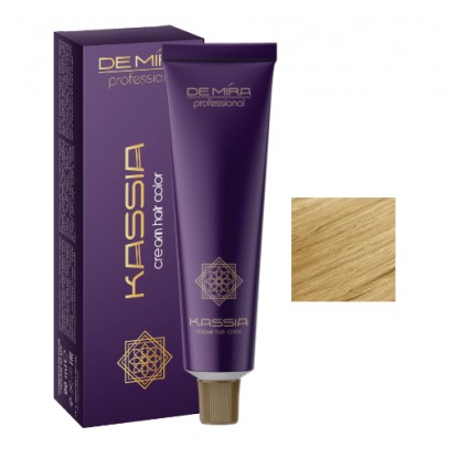 Стійка крем-фарба для волосся DeMira Professional Kassia 9/37 Золотисто-коричневий 90 мл