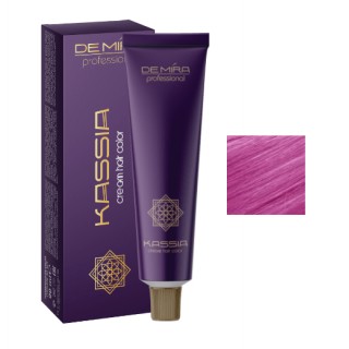 Стійка крем-фарба для волосся DeMira Professional Kassia М/56 Червоно-фіолетовий 90 мл