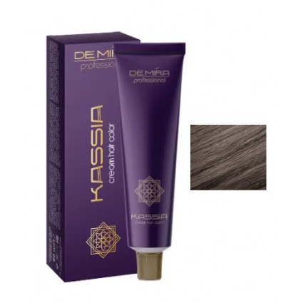 Стійка крем-фарба для волосся DeMira Professional Kassia 8/1 Світло-русявий попелястий 90 мл