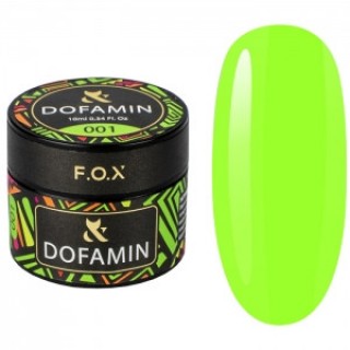 База кольорова для гель-лака F.O.X Base Dofamin No001 10 мл