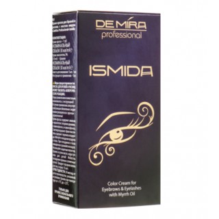 Крем-краска для брови і ресниць з маслом DeMira Professional Ismida 3 Графіт 30 мл