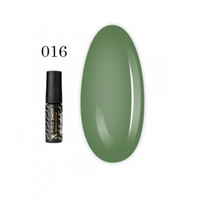 Гель-лак F.O.X. Shot Spectrum Gel Vinyl 016 лісовий зелений 5 мл Гель-лак F.O.X. Shot Spectrum Gel Vinyl 016 лісовий зелений 5 мл
