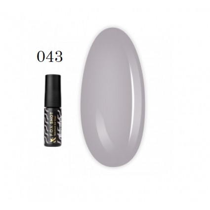 Гель-лак F.O.X. Shot Spectrum Gel Vinyl 043 димний 5 мл
