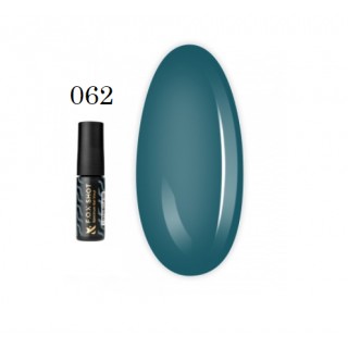 Гель-лак F.O.X. Shot Spectrum Gel Vinyl 062 морський темно-бірюзовий 5 мл