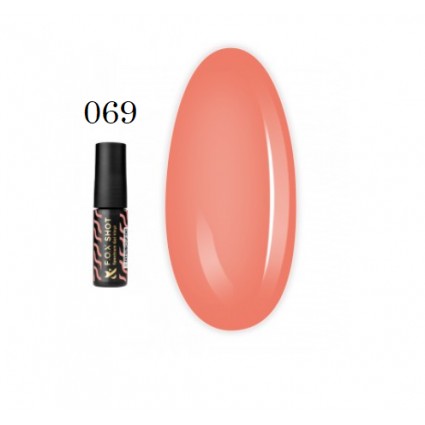Гель-лак F.O.X. Shot Spectrum Gel Vinyl 069 абрикосово-кораловий 5 мл