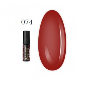 Гель-лак F.O.X. Shot Spectrum Gel Vinyl 073 горобиновий 5 мл