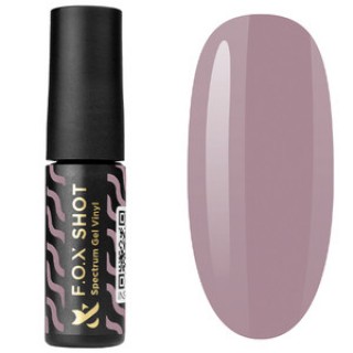 Гель-лак F.O.X. Shot Spectrum Gel Vinyl 081 пудровий пилно-рожевий 5 мл