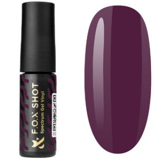 Гель-лак F.O.X. Shot Spectrum Gel Vinyl 089 баклажановий 5 мл
