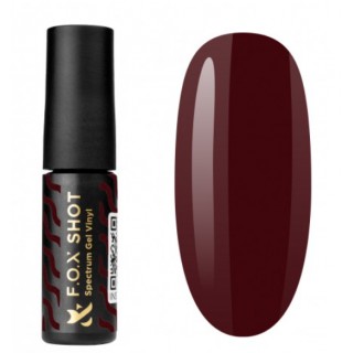 Гель-лак F.O.X. Shot Spectrum Gel Vinyl  117 бордовий 5 мл