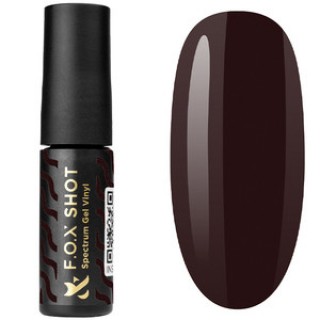 Гель-лак F.O.X. Shot Spectrum Gel Vinyl 118 темне бордо 5 мл